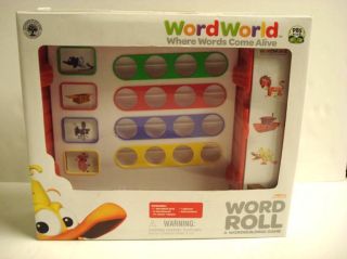 Word World NIB Word Roll WORDBUILDING Game PBS Kids