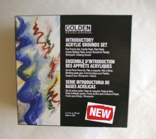Golden Artist Introductory Acrylic Grounds Set 6 pc