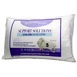 Serta Perfect Sleeper Support Solutions Pillow   2 pk New