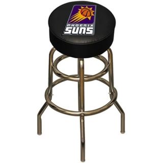 NBA Phoenix Suns Chrome Metal Bar Stool with Swivel Seat Game Room 