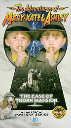 Adventures of Mary Kate Ashley, The   The Case of Thorn Mansion VHS 