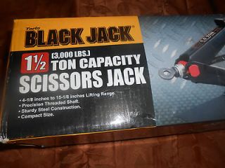 Torin Scissors Jack 1.50 Ton Capacity Auto Car Jack Tire Changer 