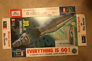 Everything is Go Mercury Capsule and Atlas Booster Box Top from the 