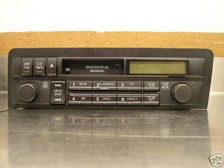 94 95 OEM Honda Civic Radio Cassette Tape Player 39101 SR3 A000​ M1