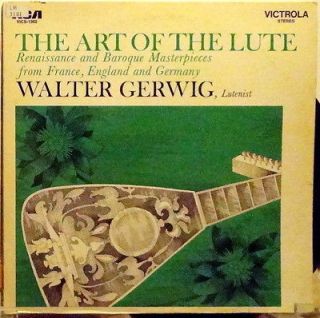 Gerwig Art of the Lute Renaissance and Baroque Masterpieces