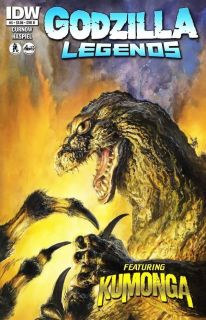 Godzilla Legends #5 IDW Comics 2012 NM Cover B Kumonga