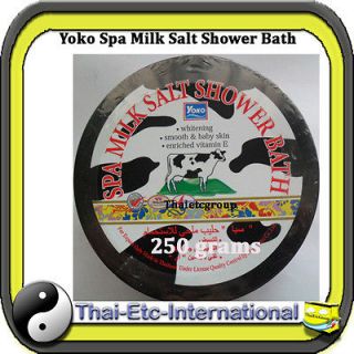   MILK SALT SHOWER BATH WHITENING SMOOTH BABY SKIN ENRICHED VITAMIN E