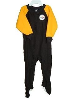   Steelers Child Youth Baby Blanket Sleeper Footed Pajamas Baby Clothes