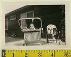 Vintage 1940s 50s Pal Baby Stroller Walker Blue baby stroller