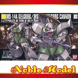 Bandai HG 76 1144 MS 14A Gelgoog / MS 14C Gelgoog Cannon Gundam Model 