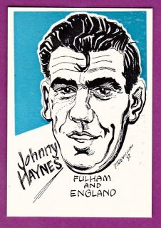 MASTER VENDING CO DID YOU KNOW #39 FULHAM & ENGLAND JOHNNY HAYNES