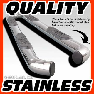 Nerf Bars Side Step Running Board Stainless Steel 2001 2007 FORD 