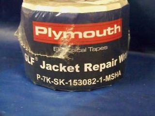 Qty of 2 ~ ~ PLYMOUTH ELECTRICAL TAPES JACKET REPAIR WRAP