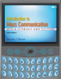   Literacy and Culture by Stanley J. Baran 2007, CD ROM Paperback