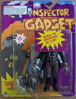 Inspector Gadget   DR. CLAW + M.A.D. Cat  Tiger Toys 1992 SUPER 