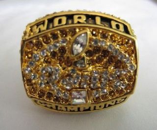 1999 St. Louis Rams Super Bowl Ring Championship ring Football NFL 