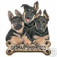 German Sheperd Pups Dog Tshirt Sizes/Colors