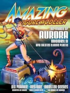 AMAZING FIGURE MODELER #38 Aurora Tribute BIG FRANKIE Wonder Woman 