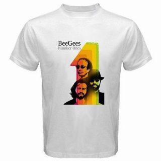 BEE GEES Number One White T Shirt S M L XL 2XL 3XL Av. **Read 