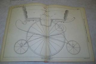 CHILDRENS PERAMBULATOR PATENT.ALLEN.1896. VINTAGE PRAM