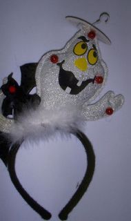Ghost Bat Light up Headband Dress up Costume NIP