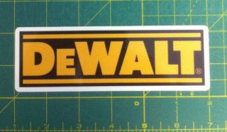 Dewalt power tool fun truck car Decals /Stickers 