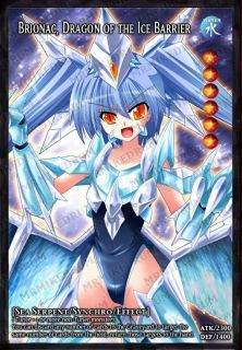 YuGiOh Orica   Brionac, Dragon of the Ice Barrier   HOLO