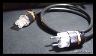 SYSTEMS Belden 19364 Audiophile Power Cord Schuko AC Plug ( EU 
