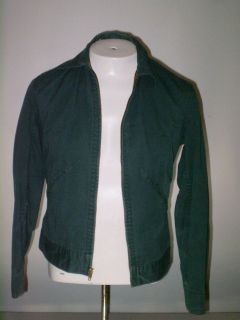 vtg 40s 50 Big B Ben work jacket green flannel lined 36