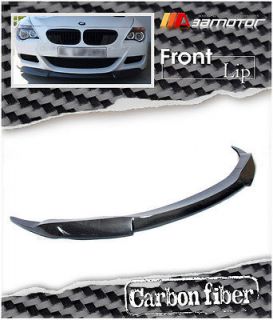 2005 2011 BMW E63 E64 M6 VOS Style Carbon Fiber Front Bumper Lip 