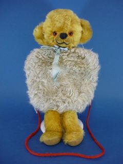 Rare Merrythought Cheeky Bear Muff Handwarmer C1960 Vintage