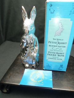   PETER RABBIT PIGGY BANK BY BEATRIX POTTER BRAND NEW IN BOX