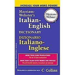 NEW Merriam Websters Italian English Dictionary   Merriam Webster 