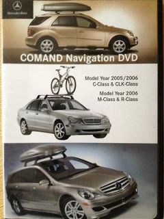 Mercedes Benz Navigation DVD For 2005 2006 ML C CLK R Class