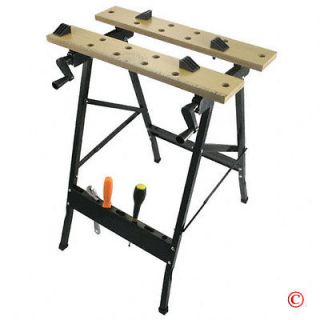 Folding Workbench Work Bench Vise Clamp Woodworking