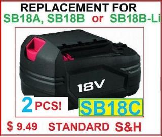 Newly listed NEW Skil 18 Volt Battery SB18C  Repls SB18A SB18B SB18B 