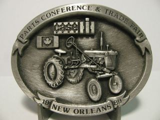   IH New Orleans Parts Trade Fair Farmall Cub Tractor Belt Buckle #507
