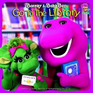 Barney and Baby Bop Go to the Library by Mark S. Bernthal and Lyrick 