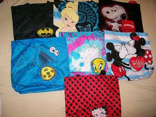  SHOPPING OR BEACH BAG~MICKEY~TWE​ETY~BETTY BOOP~TINKER BELL~AND MORE