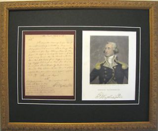 George Washington 1776 Revolutionary War Signed Letter