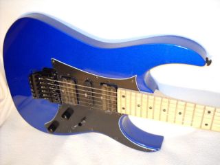 2012 IBANEZ RG350 with HARD CASE. Starlight Blue SHRED MACHINE