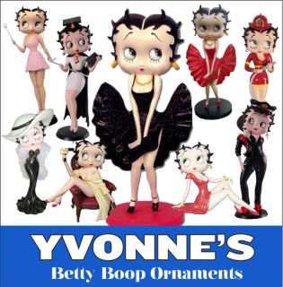 Betty Boop Figurines Figures Ornament New & Boxed