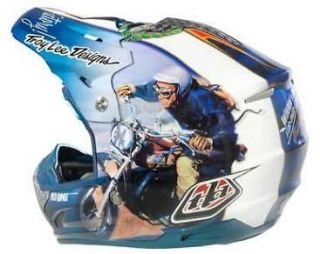 Troy Lee Designs Malcolm Smith MX Helmet Small Vintage Motocross AHRMA 