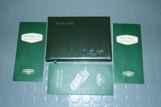 2002 Bentley Arnage Owners Manual HandBook / Book   SET