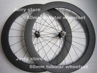 carbon wheels60mm tubular carbon bicycle parts 700C road wheelset