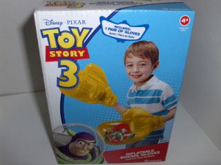 Toy Story 3 Pixar Inflat​able Boys Boxing Gloves`New`