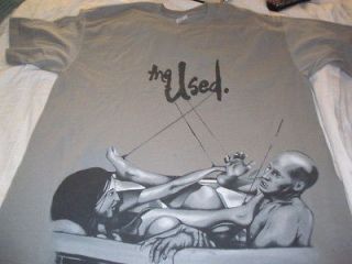THE USED GRAY BAND T SHIRT BRAND NEW ADULT EXTRA LARGE XL PUNK ROCK 