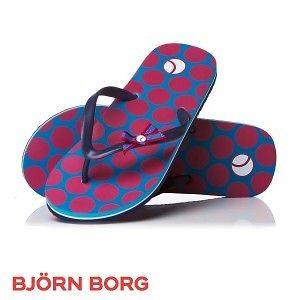 Bjorn Borg Sara Womens Flip Flops   Turquoise