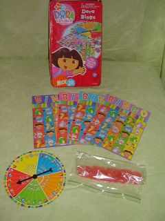 Dora The Explorer Bingo Board Game Fun COMPLETE Children Child Play
