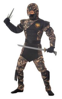 Brand New Japanese Stealth Special Ops Ninja Child Halloween Costume